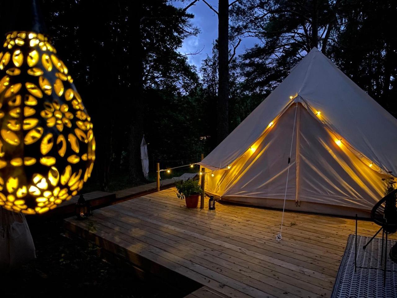 Tent Delhi A B&B In A Luxury Glamping Style Mariefred Zewnętrze zdjęcie